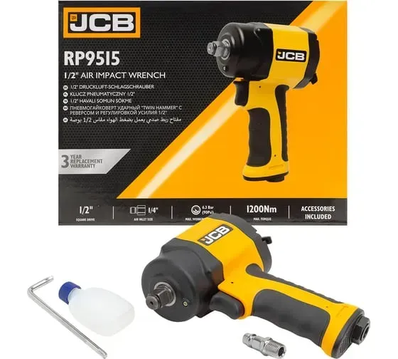 Гайковерт пневматичний JCB Tools JCB-RP9515 1/2" 610 Нм