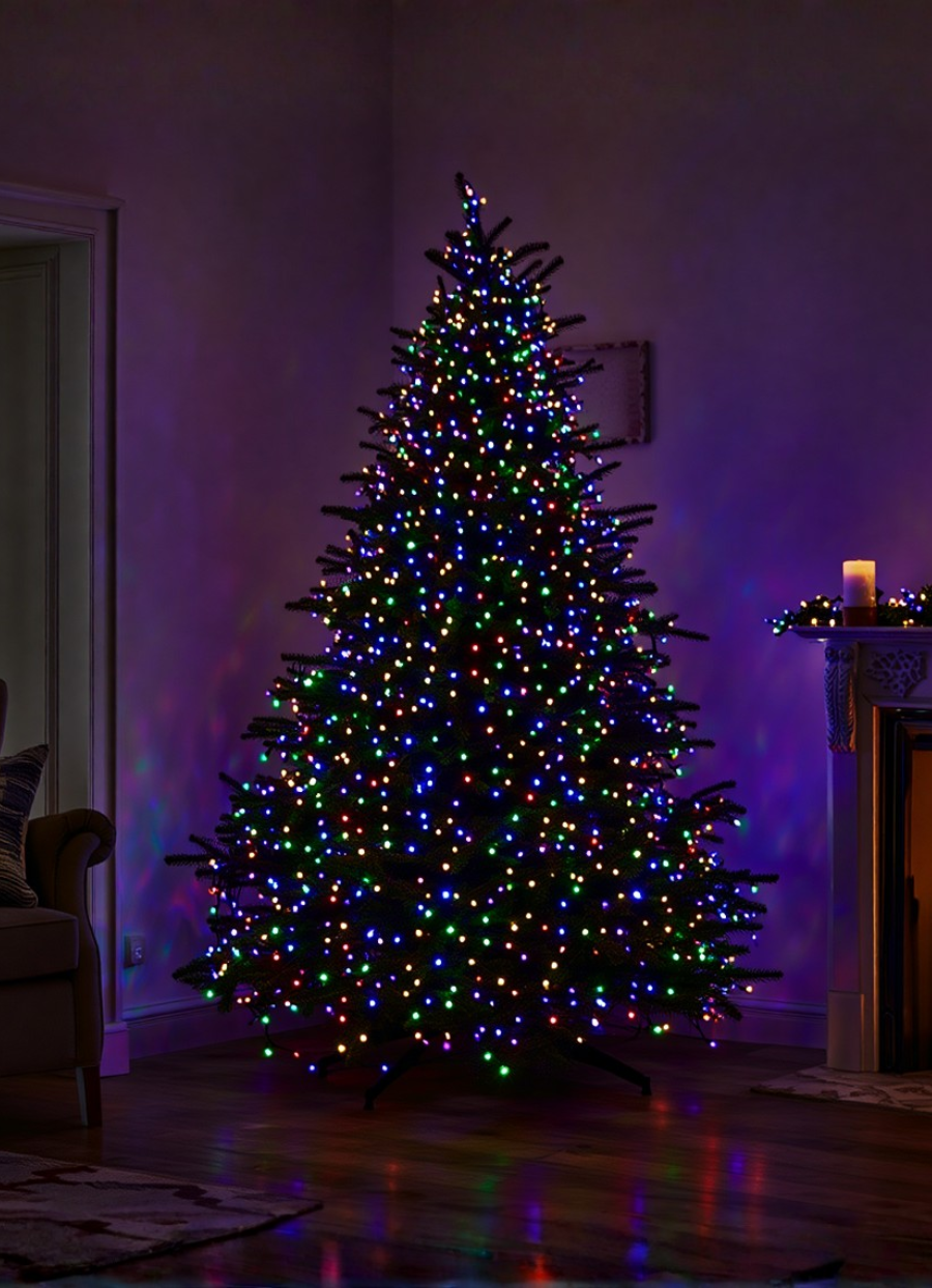 Гірлянда Нитка вулична 1000 LED 100 м на сонячній батареї Чорний/Різнокольоровий (SB1000L100MBML) - фото 3 Гірлянда Нитка вулична 1000 LED 100 м на сонячній батареї Чорний/Різнокольоровий (SB1000L100MBML) - фото 3