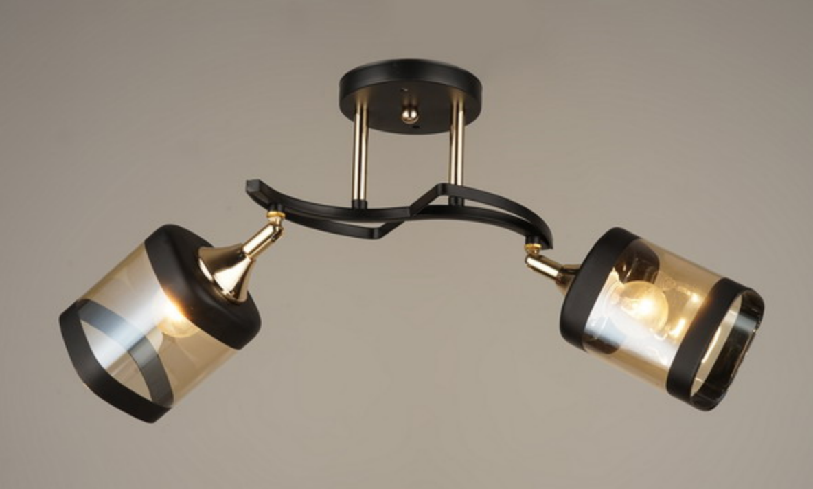 Люстра потолочная Sirius W3034/2 на 2 плафона (000036841)