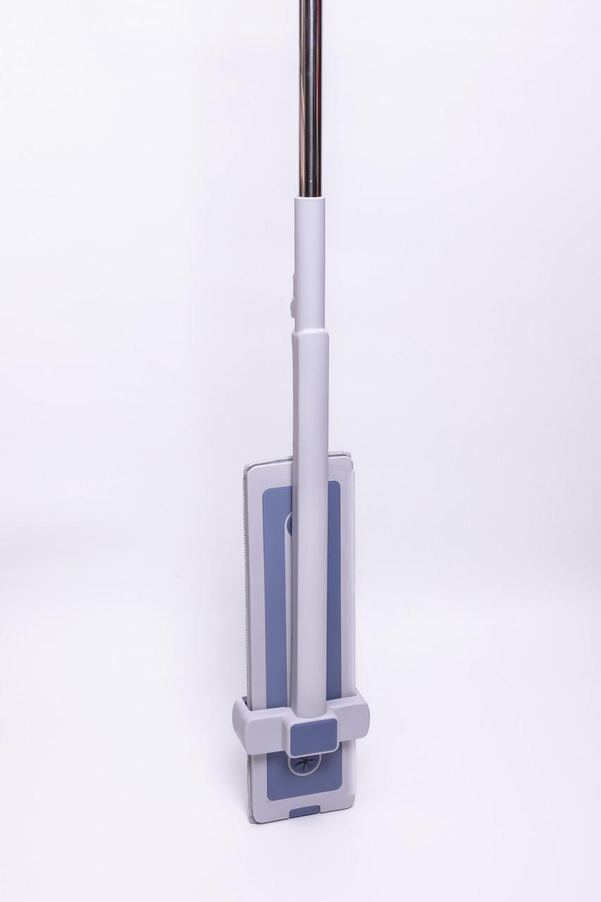 Швабра с вертикальной камерой для отжима телескопическая ручка - фото 7