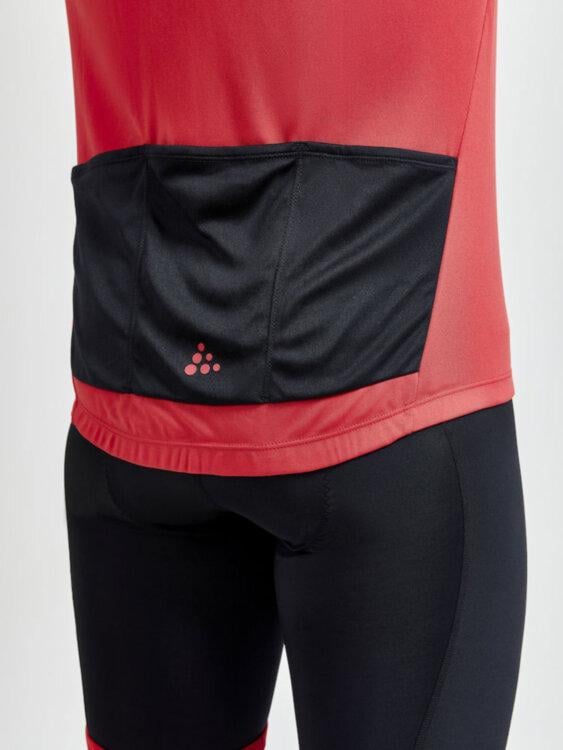 Мужская велофутболка СRAFT Core Endurance Logo Jersey 1910528-430999 M Red - фото 4