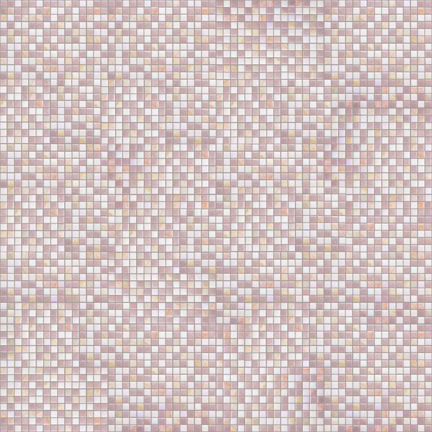 Мозаїка скляна мікс Colibri Mosaic Артика 78 Світло-рожевий