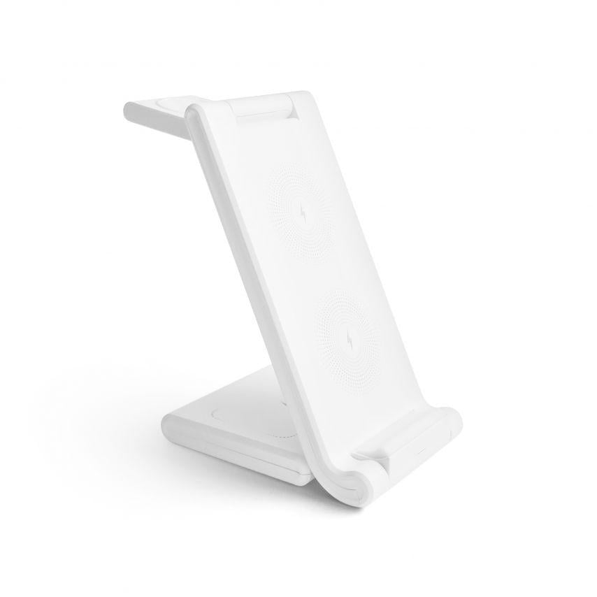 Зарядное устройство для беспроводной связи Walker 3в1 White (WH-53) - фото 8 Зарядное устройство для беспроводной связи Walker 3в1 White (WH-53) - фото 8