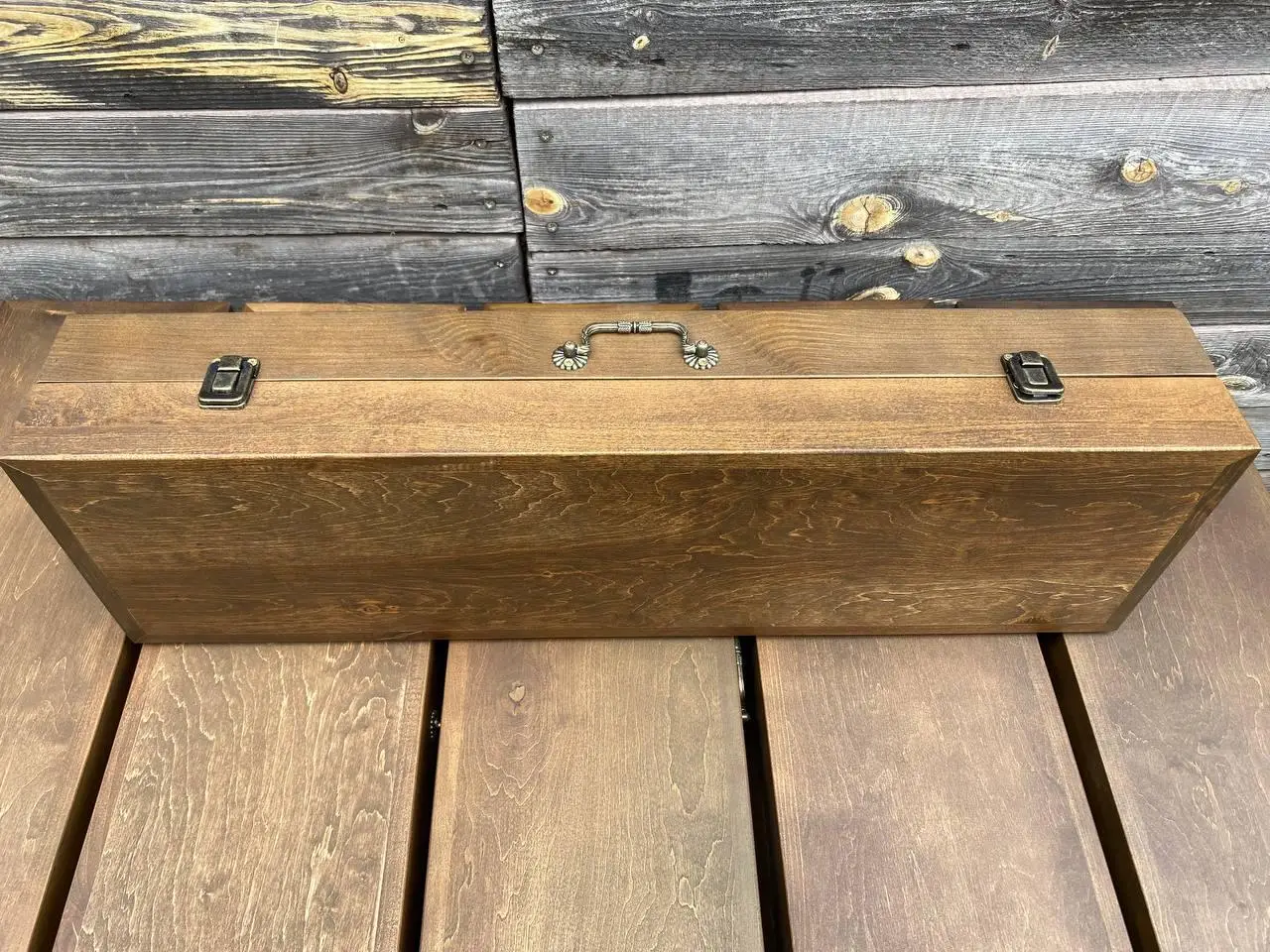 Набор шампуров подарочный Мастер BBQ ручной работы (14-17-N/B) - фото 2 Набор шампуров подарочный Мастер BBQ ручной работы (14-17-N/B) - фото 2