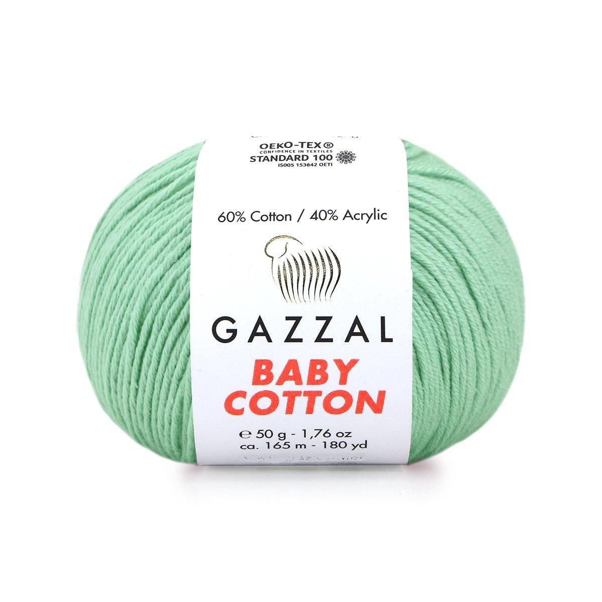 Пряжа Gazzal BabyCotton 3425
