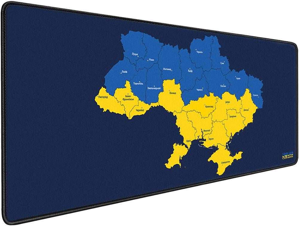 Коврик для мышки SHLab Map of Ukraine SHM-345 70х30 см (35826)