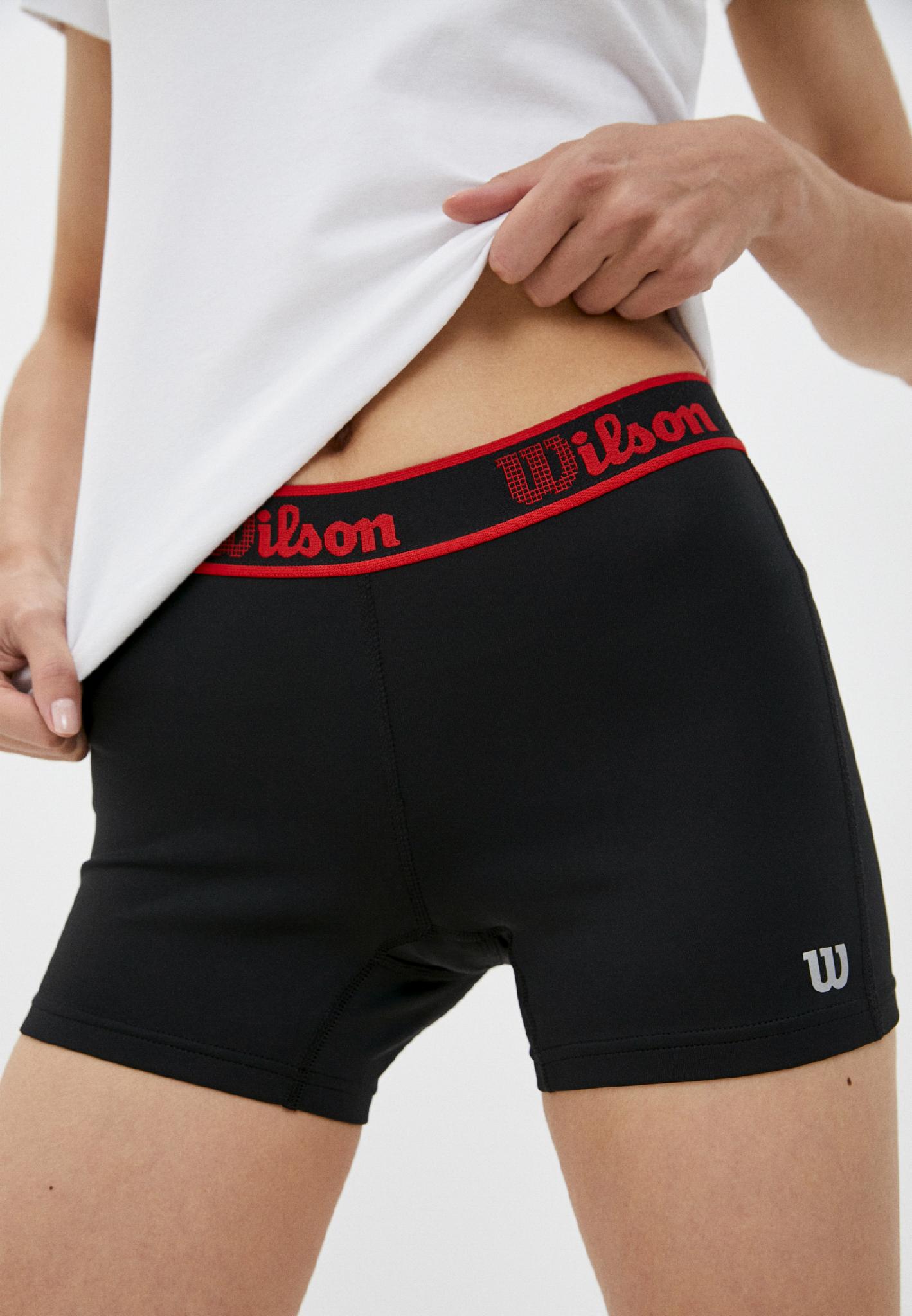 Шорты женские Wilson COMPRSSN BASE 2.5 SHORT W M Черный (WRA783001 M) - фото 1 Шорты женские Wilson COMPRSSN BASE 2.5 SHORT W M Черный (WRA783001 M) - фото 1