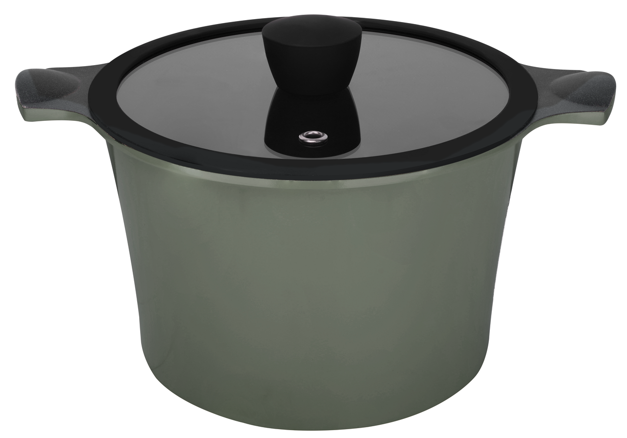 Каструля Ringel Zitrone Olive 5,8 л 24 см (RG-2108-24/2/OL) - фото 3 Каструля Ringel Zitrone Olive 5,8 л 24 см (RG-2108-24/2/OL) - фото 3