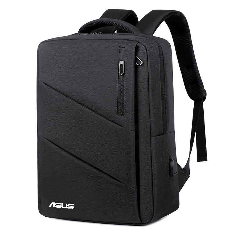 Рюкзак противоударный для ноутбука 15,6" Asus водостойкий с USB-портом Черный (IBN051B3)