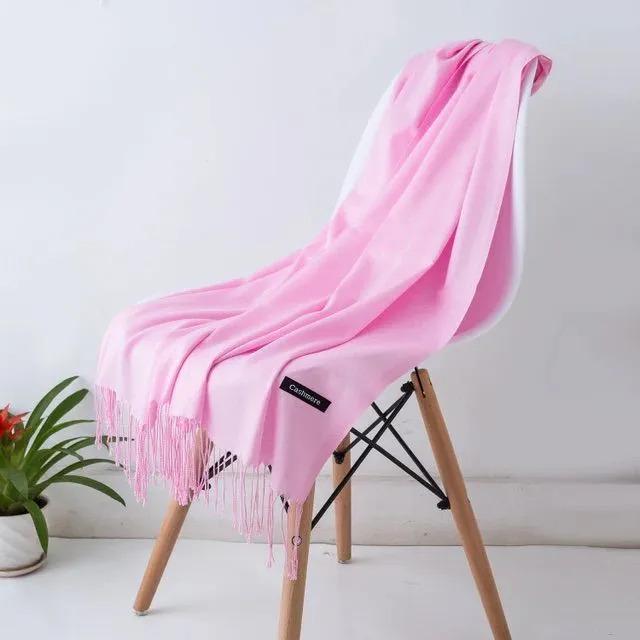 Шарф палантин Cashmere 200х70 см Розовый Шарф палантин Cashmere 200х70 см Розовый