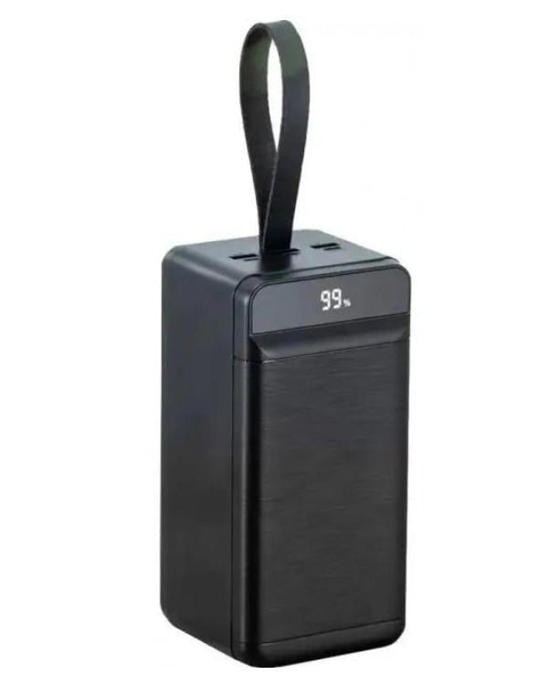 Повербанк XO PR158 50000 mAh QC 22,5 Вт 2,5А Black (14070034)