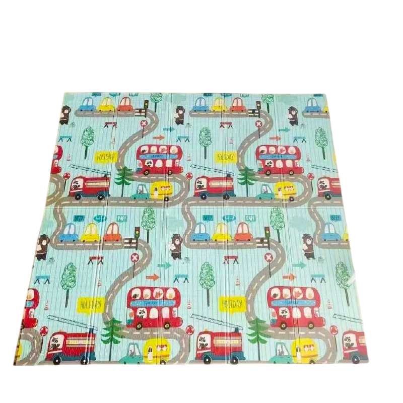 Термоковрик развивающий двусторонний Bambi 01 Дорога 180х200x0,8 см с сумкой (1526933907)