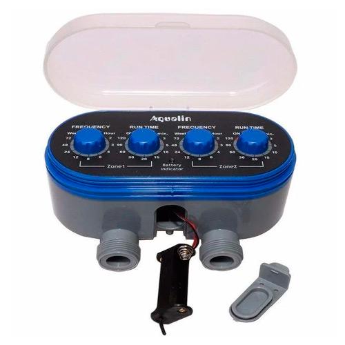Таймер для автоматического полива Aqualin YL21032 двухлинейный с шаровыми клапанами (1355) - фото 3 Таймер для автоматического полива Aqualin YL21032 двухлинейный с шаровыми клапанами (1355) - фото 3