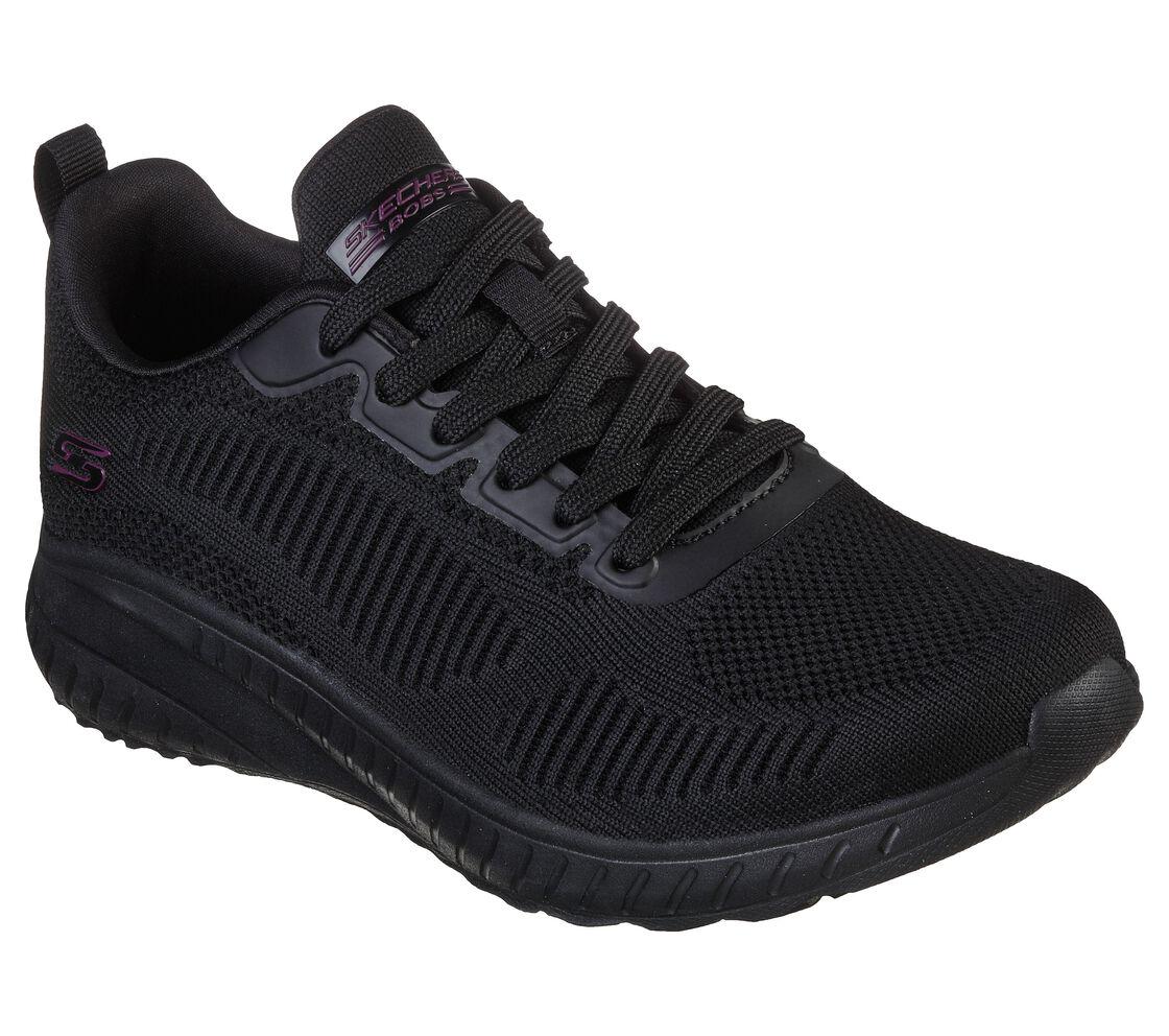 Кроссовки женские Skechers Bobs Squad Cha р. 38 Черный (117209 BBK) - фото 3