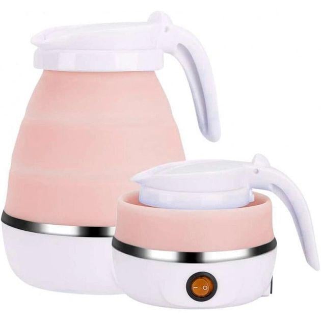 Електрочайник Electric Kettle силіконовий 500 мл Рожевий (521-152) - фото 4