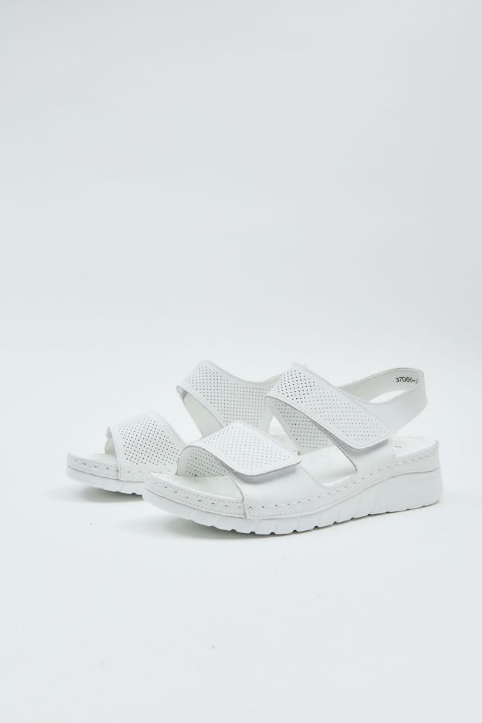Босоножки женские LONZA кожаные р. 41 Белый (198395) - фото 5 Босоножки женские LONZA кожаные р. 41 Белый (198395) - фото 5