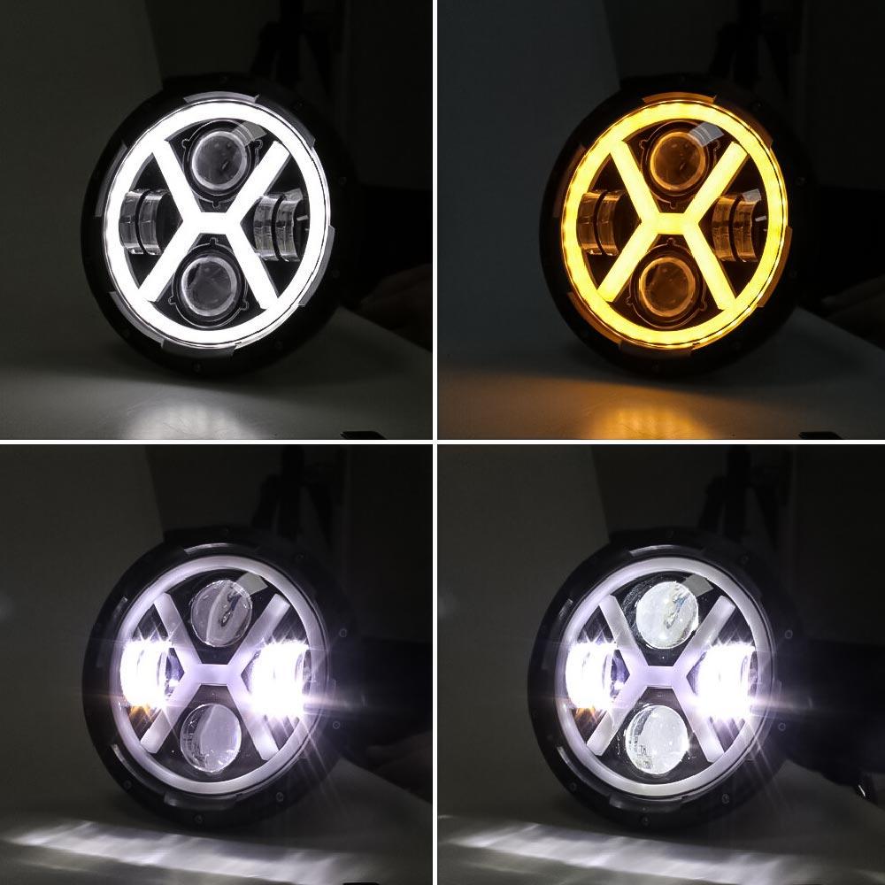 ᐉ Фара светодиодная DXZ JP-Y7-XA для Нива/УАЗ/ВАЗ 2101/2121/FJ/Cruiser ...