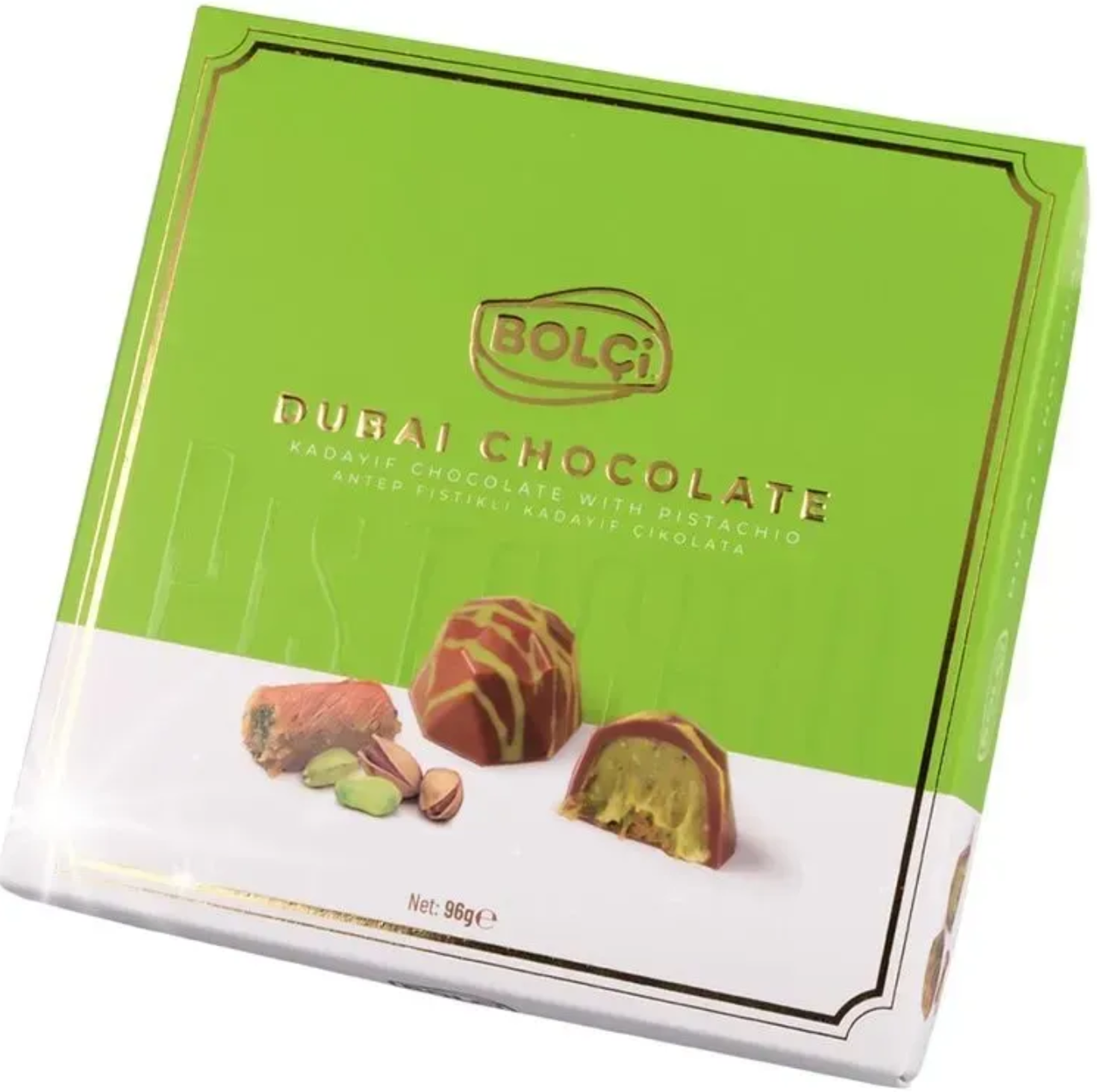 Конфеты шоколадные дубайские Bolci Praliny Dubai Chocolate 96 г (2542430640)