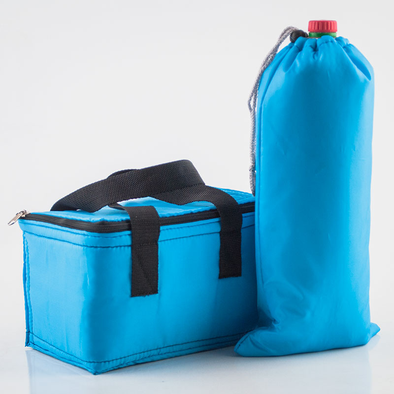 Комплект сумок Light House ланч бэг 5,5 л и чехол для бутылки 2 л Голубой