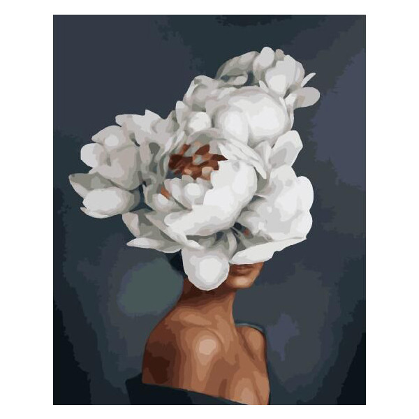 Картина по номерам Brushme Пион во мне (GX29284) Картина по номерам Brushme Пион во мне (GX29284)