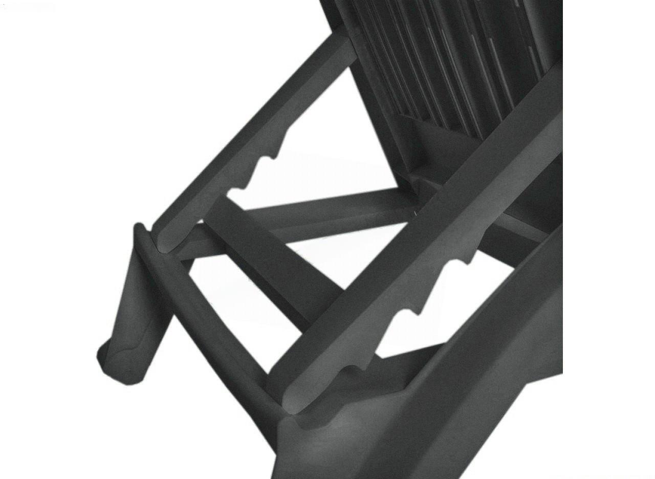 Шезлонг складной Bica Zanzibar с подлокотниками 190х71х46 см Графит (CNT00012553) - фото 5 Шезлонг складной Bica Zanzibar с подлокотниками 190х71х46 см Графит (CNT00012553) - фото 5