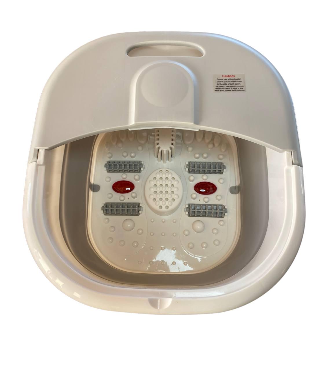 Ванна для ног гидромассажная SQ-806 с пузырьками и подогревом воды Серый (N-1315)