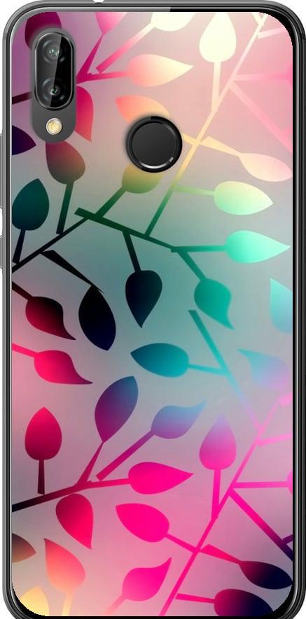 Чехол на Huawei P20 Lite Листья (2235u-1410-42517)