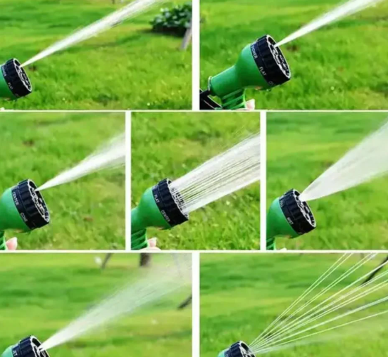 Шланг-гармошка Magic House с распылителем и 7 режимами полива 30 м. Зеленый - фото 9 Шланг-гармошка Magic House с распылителем и 7 режимами полива 30 м. Зеленый - фото 9