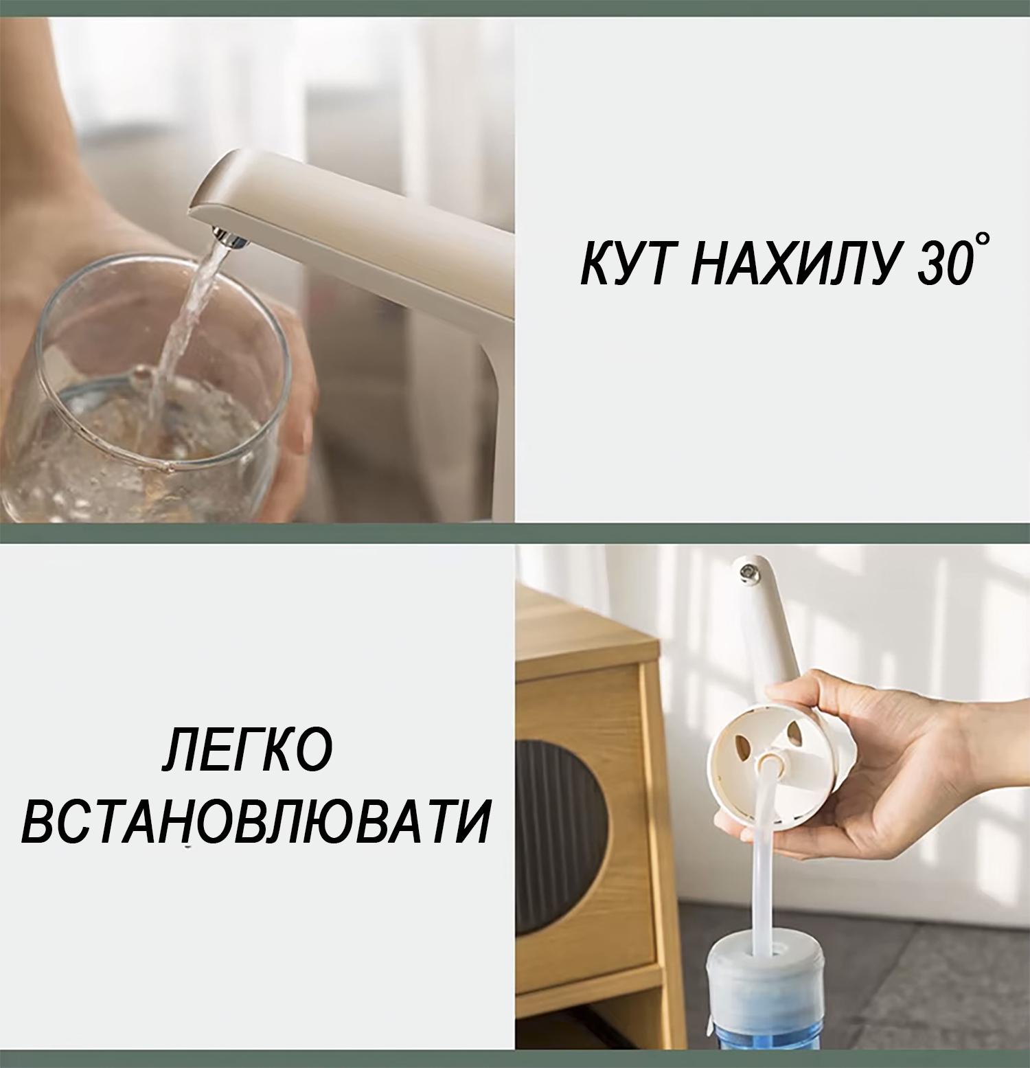 Помпа для воды электрическая Красно-белый - фото 4