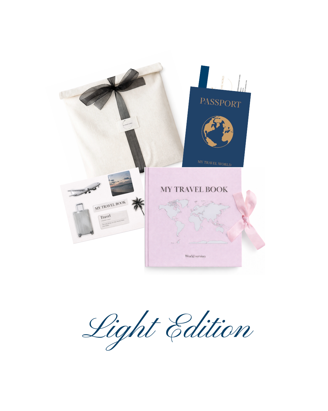 Тревел-книга MyTravelBook Light Edition UA ​​Пудро-розовый (MTBLIGHUA06)