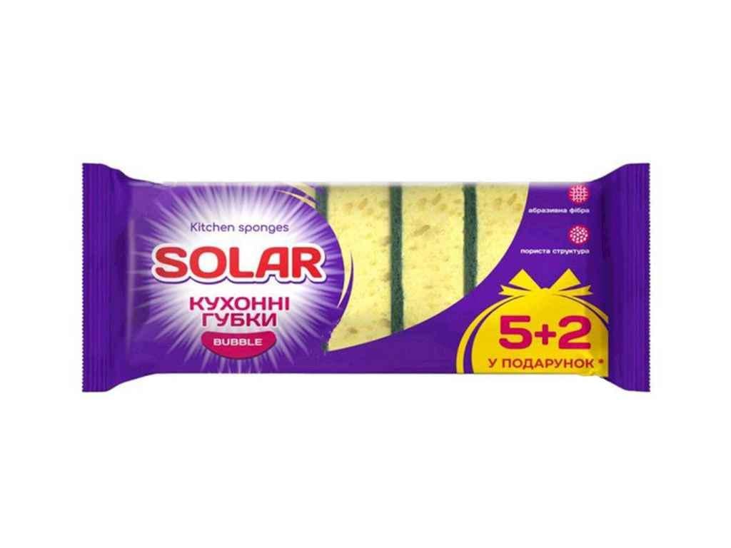 Губки кухонные Solar Bubble 7 шт. (1101021)
