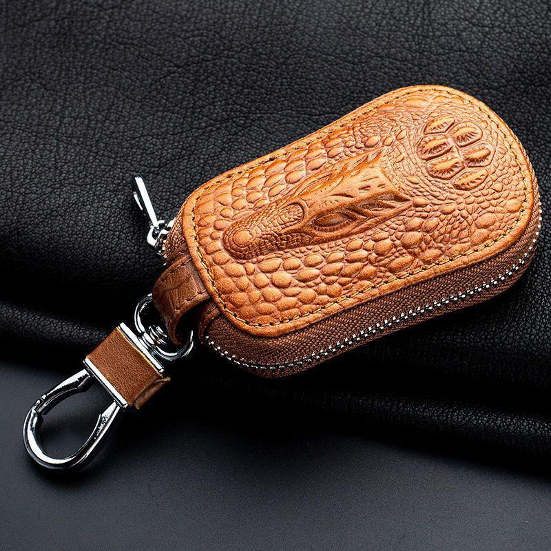 Чехол для ключа Croc Orange (id_1791) - фото 2 Чехол для ключа Croc Orange (id_1791) - фото 2