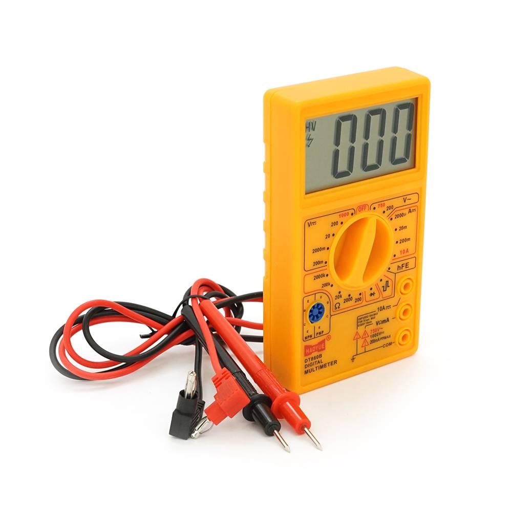 Мультиметр HAOYUE DT-860B вимірювання V AC/DC/A DC/Ω (29394)