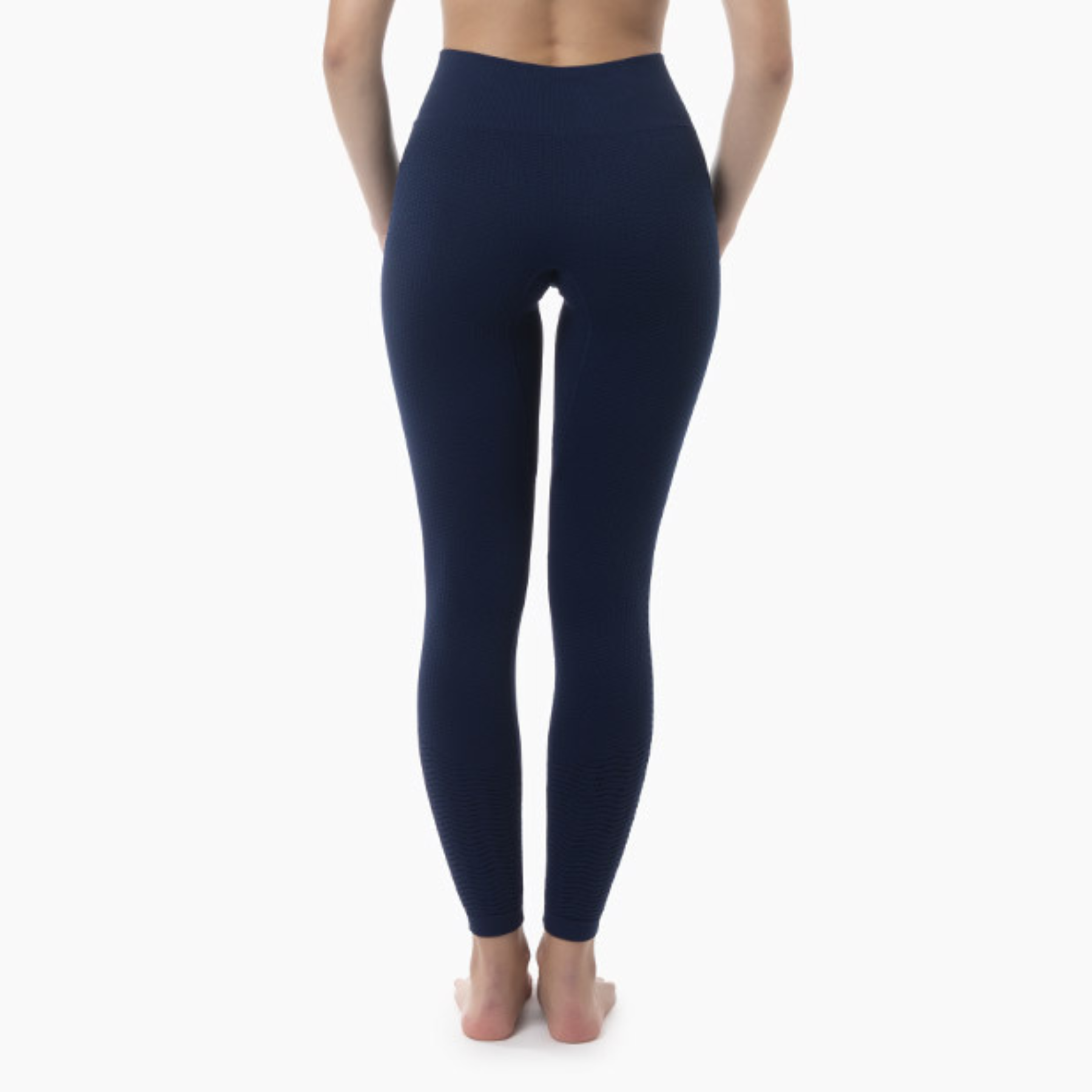 Компресійні легінси антицелюлітні FarmaCell з мікромасажним ефектом і FIR-технологією L/XL Синій (1109) - фото 5