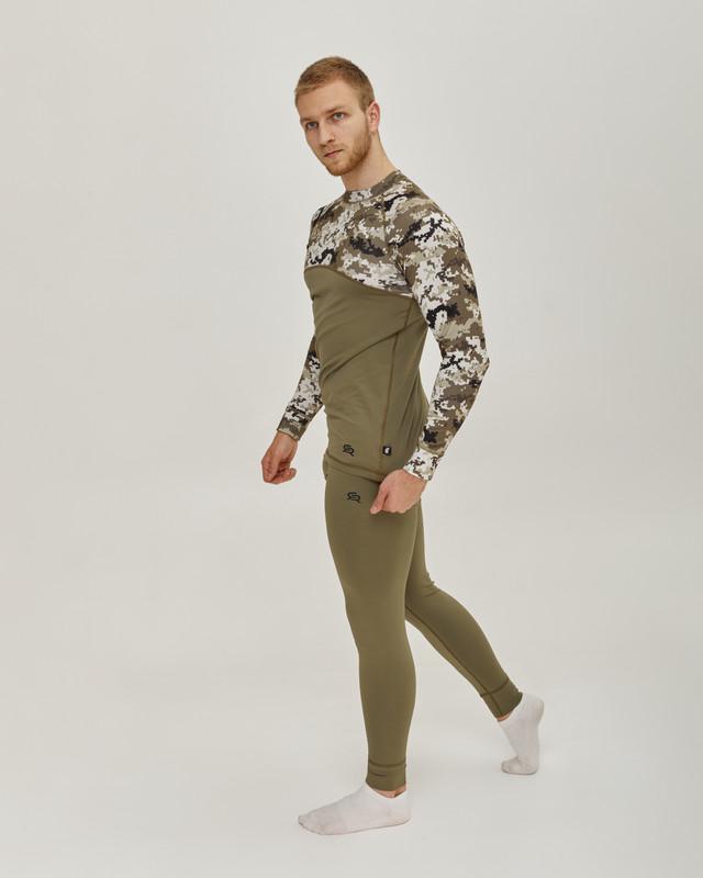 Комплект мужского термобелья ThermoX Arctic L Хаки - фото 4 Комплект мужского термобелья ThermoX Arctic L Хаки - фото 4