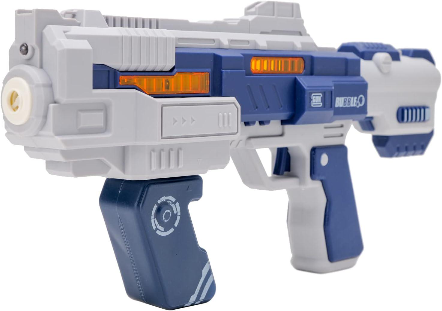 Автомат с мыльными пузырями со светом и звуком Бластер мыльные пузыри 30 см (134-61 A)