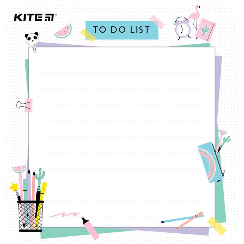 Планер настенный To do list Kite Lady А5 (K22-472-4)