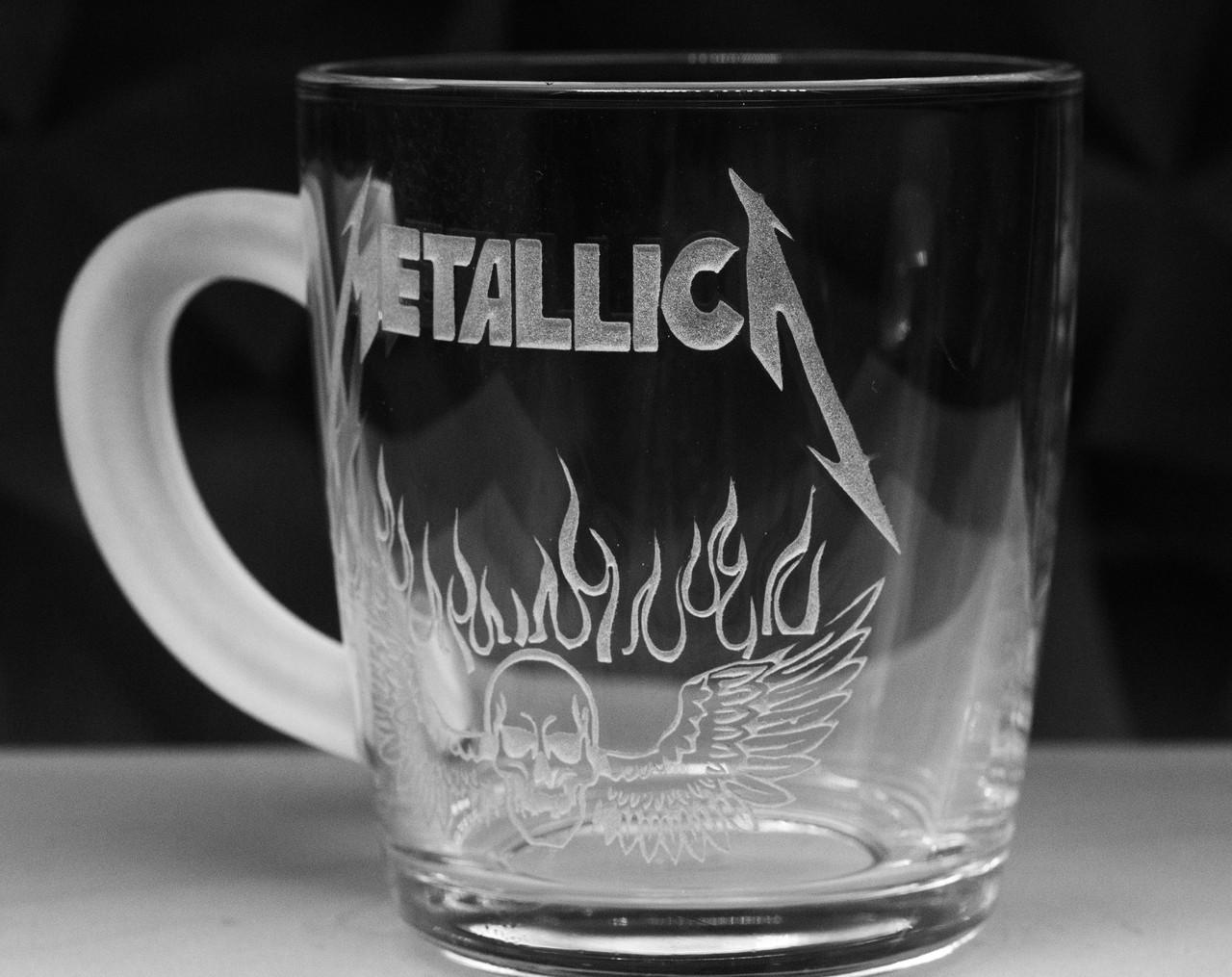 Подарочная чашка с гравировкой ''Metallica'' 320 мл (2378165071) - фото 3 Подарочная чашка с гравировкой ''Metallica'' 320 мл (2378165071) - фото 3
