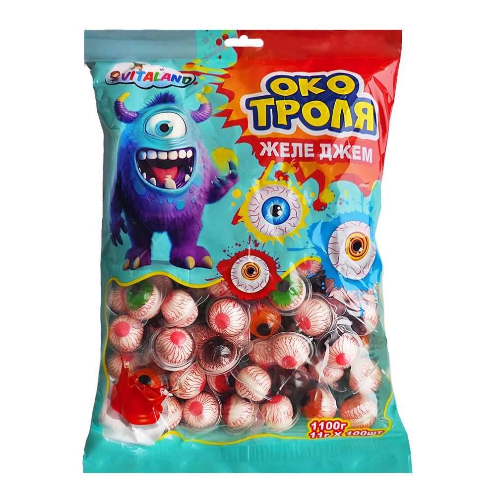 Мармеладна цукерка Око Троля джем з фруктовою начинкою (31769217)