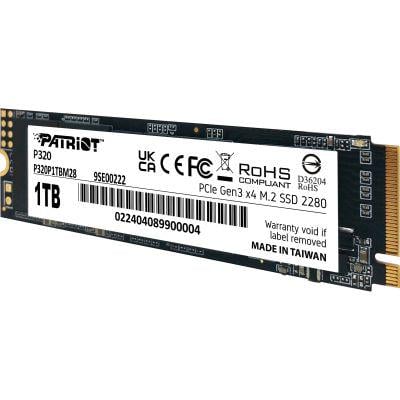 SSD-накопичувач Patriot P320 1TB M.2 2280 (P320P1TBM28) - фото 3