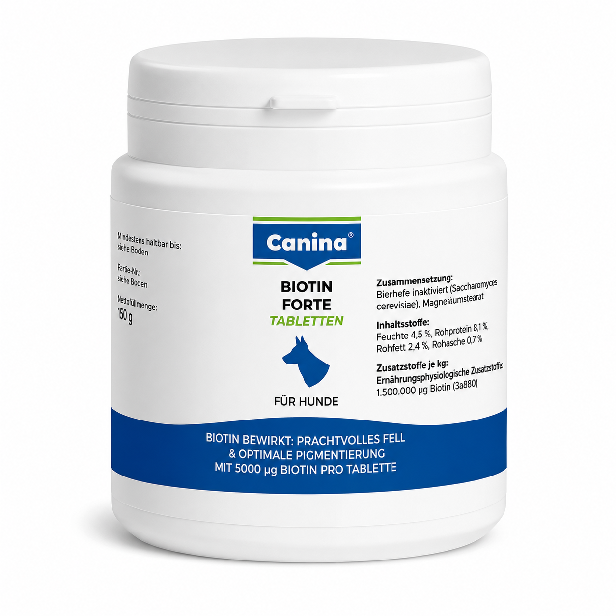 Витамины Canina Biotin Forte Tabletten для собак 100 г 30 табл.
