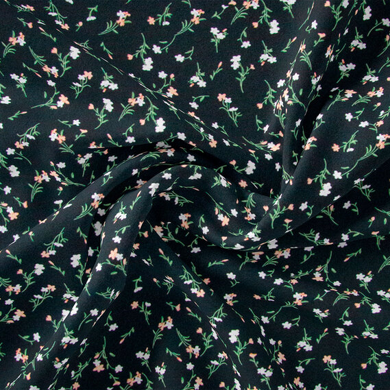 Тканина плательна IDEIA Super Soft Digital Аніка 1,5 м Чорний (2200004220932)