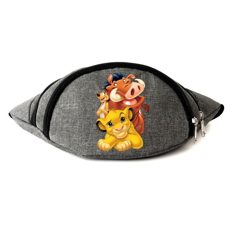 Поясные сумки-бананка Король Лев OB-LK-03 Серый (1267577096)