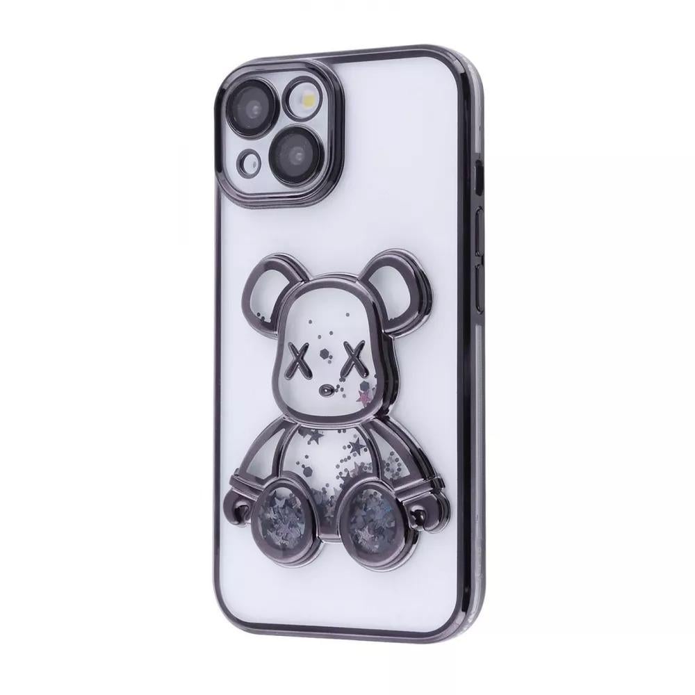 Чехол для телефона PRC Shining Bear Case iPhone 15 Black