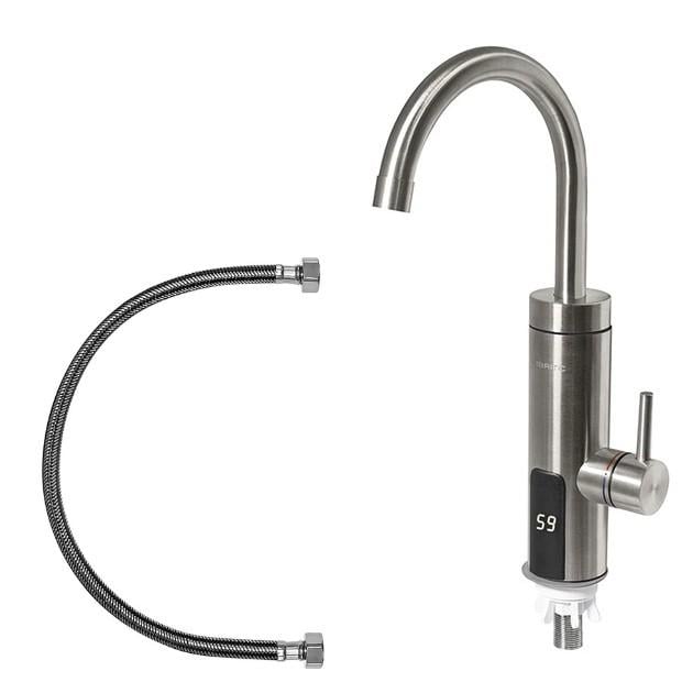 Проточний водонагрівач Britc SS-1-L з дисплеєм 3 кВт/шланг для підключення 50 см