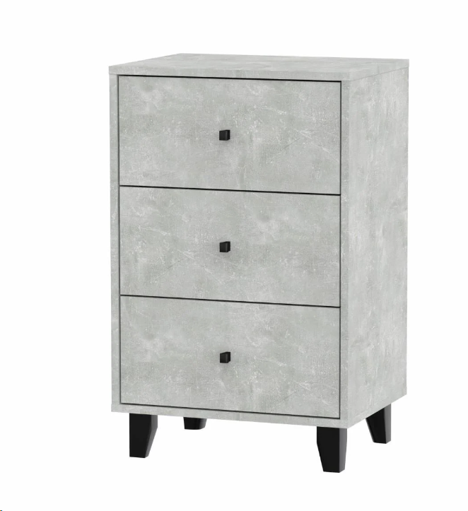 Комод-33 Компанит 51,6х40х82 см Ателье светлый