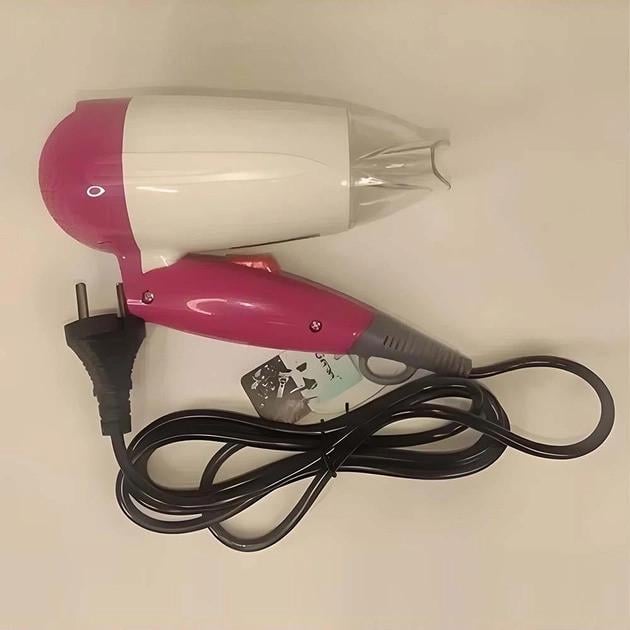 Фен для волос складной дорожный 1000 Вт - фото 3