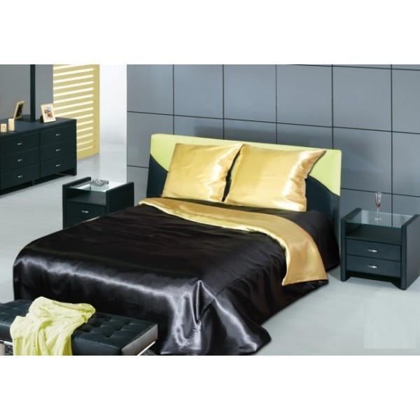 Комплект постільної білизни Moka Textile євро 2 наволочки 50х70 см/70х70 см Чорно-жовтий (2392405833) - фото 2 Комплект постільної білизни Moka Textile євро 2 наволочки 50х70 см/70х70 см Чорно-жовтий (2392405833) - фото 2