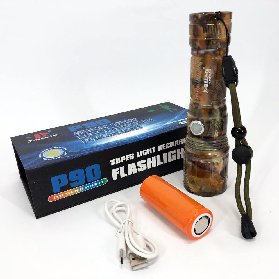 Фонарик ручной Bailong BL-P511M-P90 Камуфляж