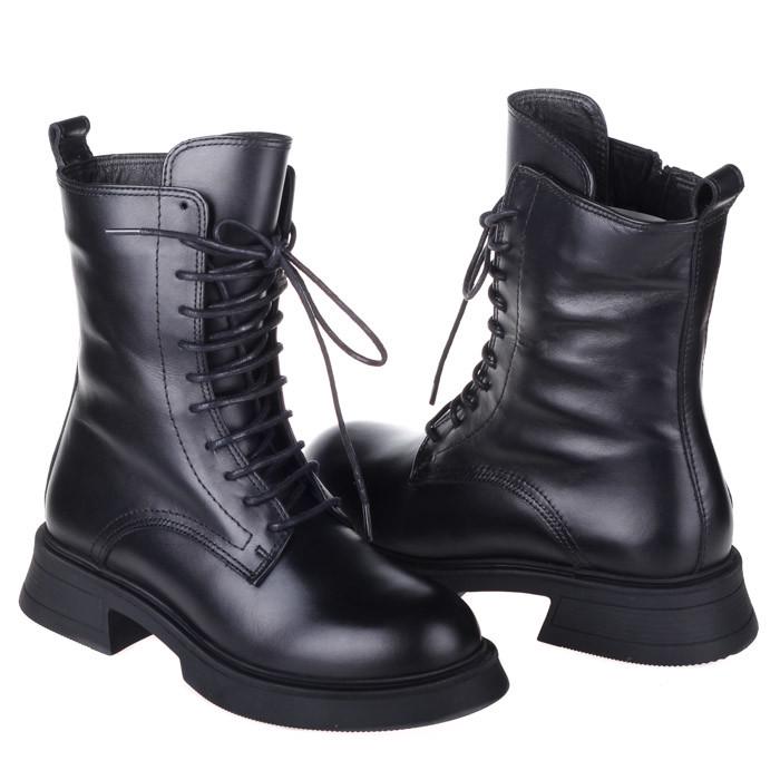 Черевики жіночі Fabio Monelli р. 36 Чорний (166206) - фото 2 Черевики жіночі Fabio Monelli р. 36 Чорний (166206) - фото 2